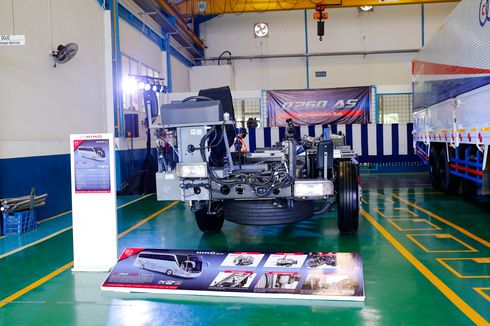 Sasis Bus Hino R260 Air Suspension Bukan buat Bodi Supertinggi