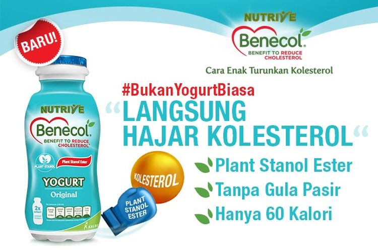 Selain Smoothie, saat ini telah hadir Nutrive Benecol Yogurt. 