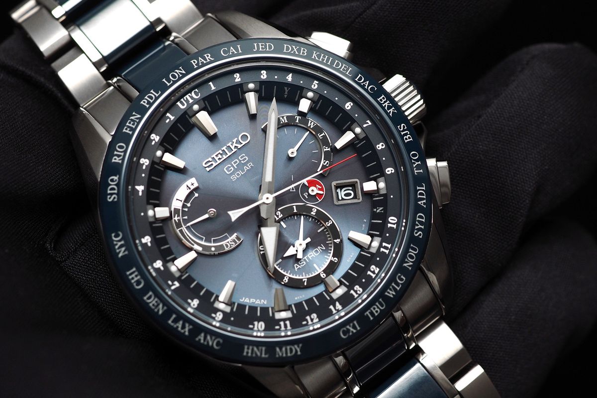 Seiko Astron GPS Solar Dual Time