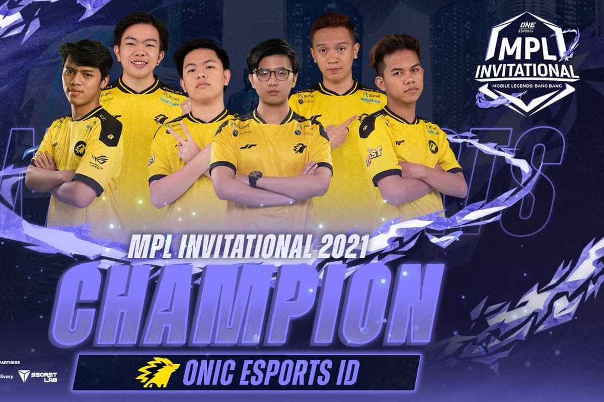 Onic Esports juara MPLI 2021.