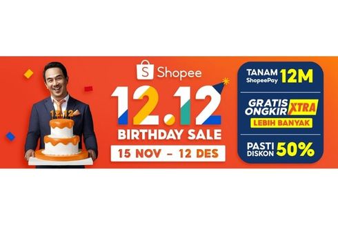  ShopeePay Hadirkan 12.12 Birthday Deals, Cek Promo dan Jadwalnya