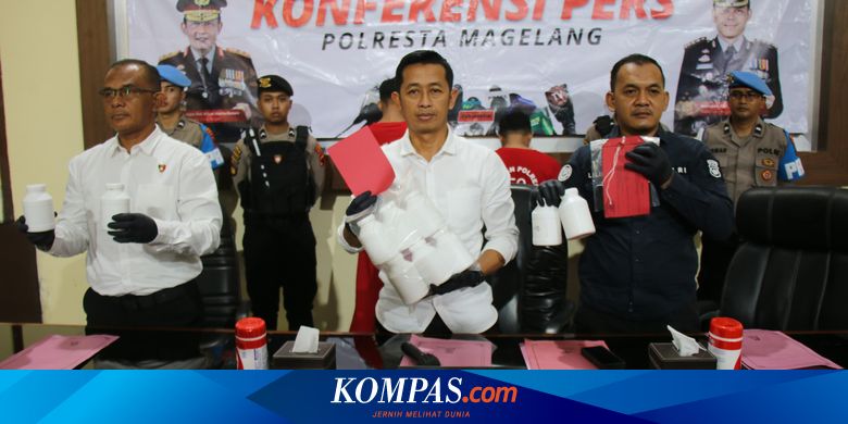 Polisi Sita 16 Ribu Butir Pil Sapi di Magelang, Begini Modus Para Pengedar