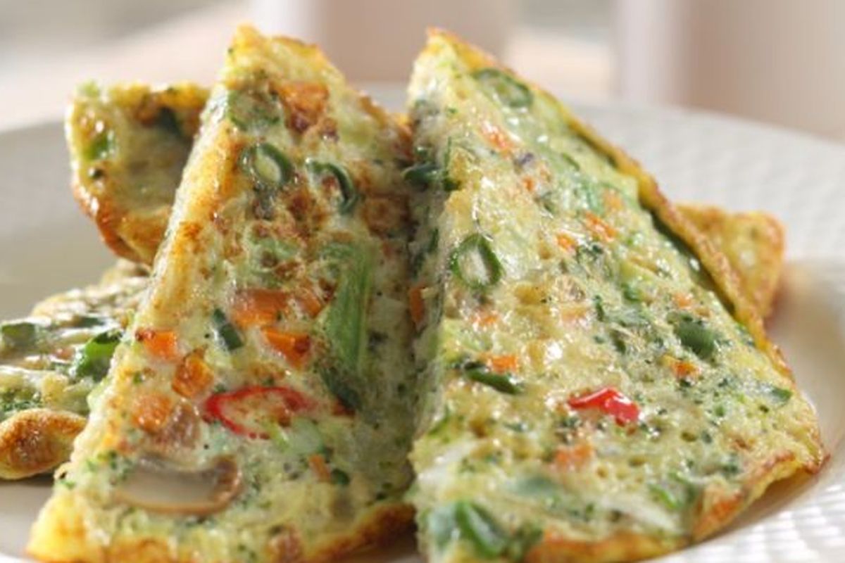 Resep Telur Dadar Sayuran, Lauk Makan Anak