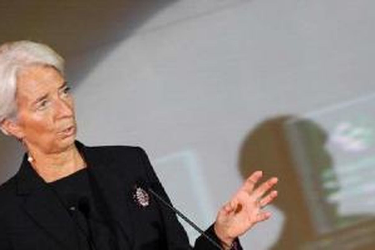  Direktur Pelaksana IMF Christine Lagarde
