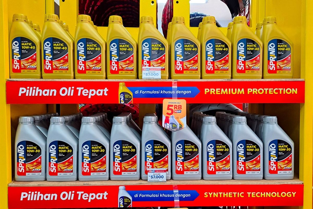 Proban Motoparts Meluncurkan Sprinto untuk motor matik di perkotaan.