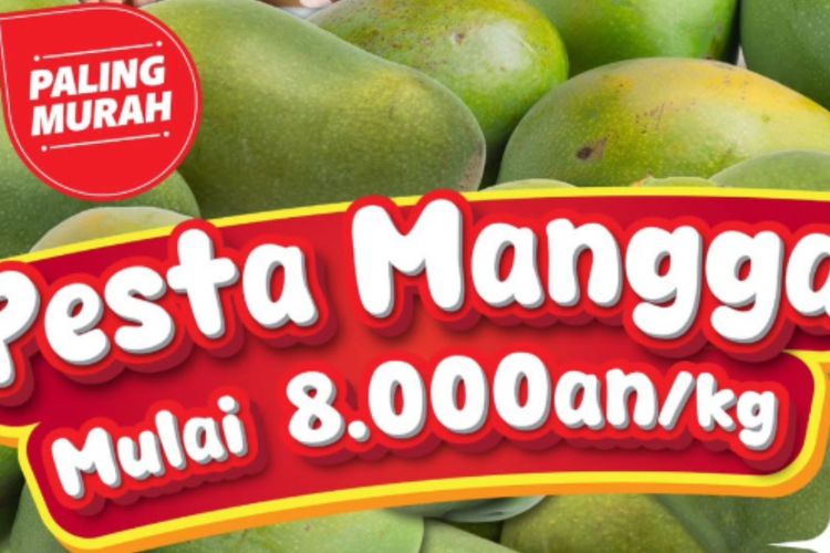 Promo Superindo Hari Ini 25 Oktober, Pesta Mangga Mulai Rp 8.000 per Kilogram