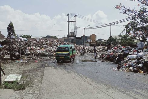 Sampah Seketika Lenyap Saat Jokowi Datang ke Pasar Baleendah, Kini Kembali Menggunung