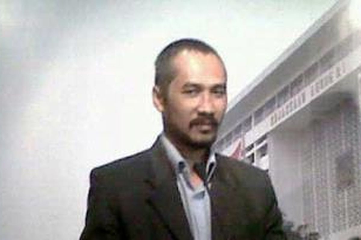 Ketua KPK Abraham Samad saat jumpa pers usai pendatanganan MoU Pemberantasan Korupsi antara KPK, Kejagung, dan Polri di Kejaksaan Agung, Jakarta, Kamis (29/3/2012).