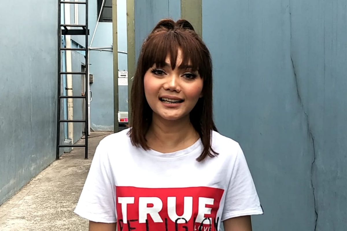 Rina Nose saat ditemui di kawasan Tendean, Jakarta Selatan, Senin (22/7/2019).