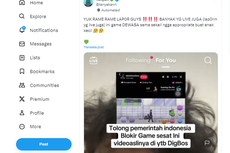 Game Berbau Konten Dewasa Muncul di Siaran Langsung TikTok, Kemenkominfo Belum Blokir