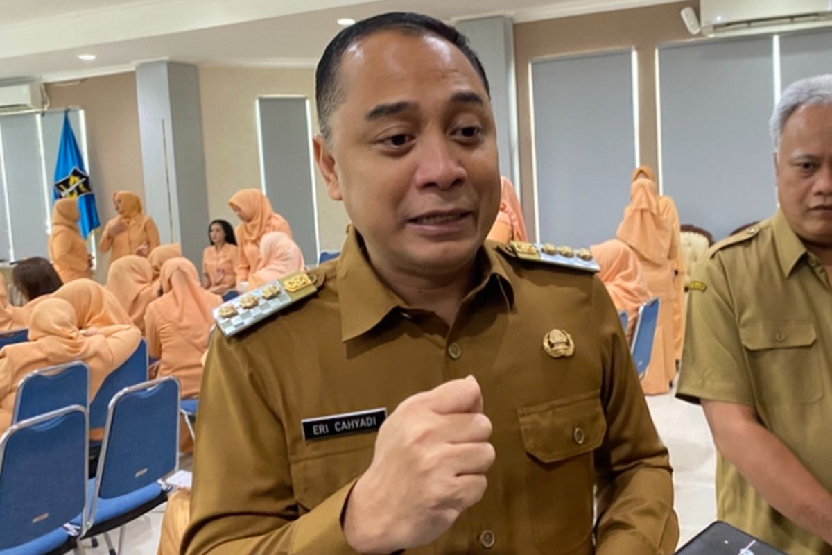 Wali Kota Surabaya, Eri Cahyadi, Selasa (16/9/2025).