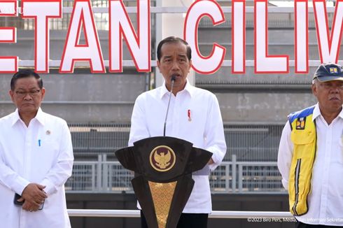 Resmikan Sodetan Ciliwung, Jokowi: 6 Kelurahan Jakarta Tidak Banjir Lagi