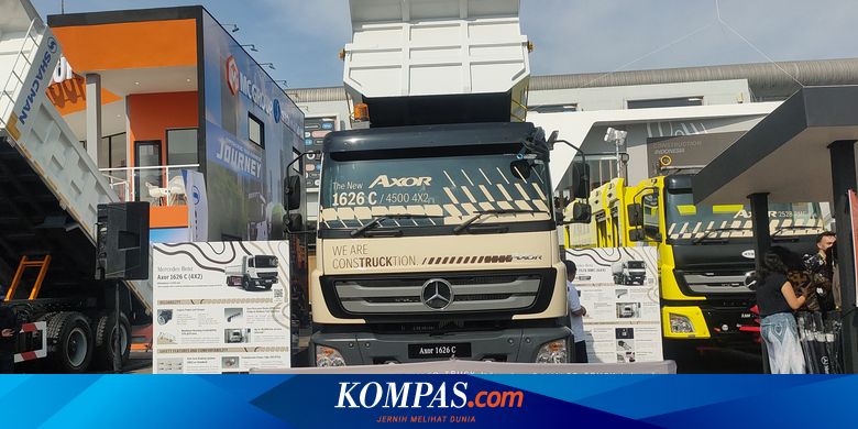 Daimler Luncurkan Truk Axor 1626 C untuk Industri Konstruksi