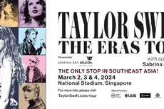 Cara Beli Tiket Konser Taylor Swift di Singapura, Presale Mulai Besok!