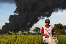 932 Orang Mengungsi akibat Kebakaran Kilang Minyak Pertamina di Balongan