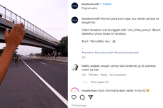 Viral, Video Sekelompok Bocah Lari di Jalan Tol Berburu Klakson Telolet