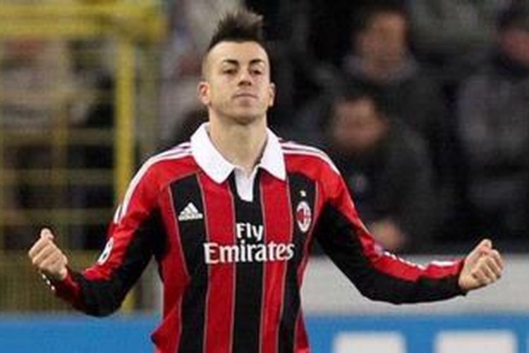 Penyerang AC Milan, Stephan El Shaarawy.