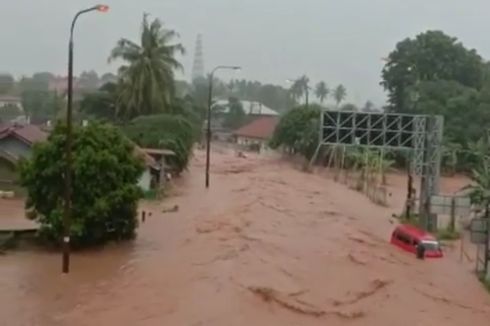 Hujan Deras, Cilegon Banjir hingga Gerbang Tol Ditutup