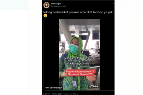 Viral, Video Penumpang Garuda Indonesia Protes soal Tiket Pesawat yang Tidak Bisa Digunakan