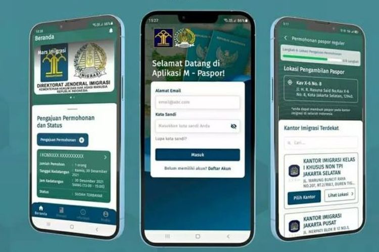Cara Mengajukan Antrean Paspor Online Lewat Aplikasi M-Paspor