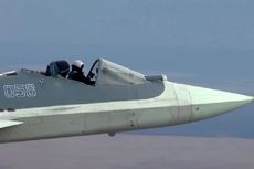 Viral, Pilot Jet Tempur Rusia Ini Terbang dalam Keadaan Kokpit Terbuka