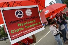 BEM SI Kembali Demo di Istana, Tetap Tuntut Jokowi Batalkan UU Cipta Kerja