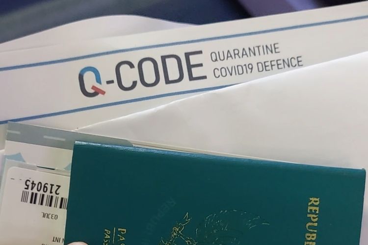 Q-Code merupakan dokumen wajib yang disertakan saat masuk ke Korea Selatan