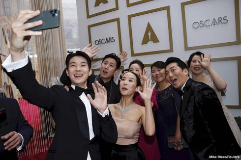 Penampilan Kompak Aktor Film Parasite di Karpet Merah Oscar