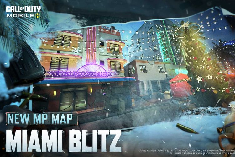 Map baru Miami Blitz di Call of Duty Mobile