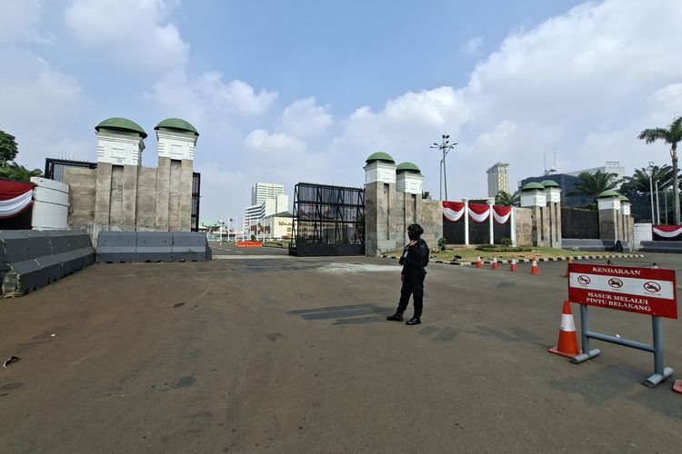 Jelang Aksi Kawal Putusan MK soal Anggaran MBG, Lalu Lintas DPR RI Masih Lancar