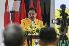 Pernyataan Airlangga di Rapimnas, Ingin Pimpin Koalisi Besar hingga Tolak Revisi UU Pemilu