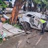 Kronologi Kecelakaan Maut di Palembang, Mobil Hantam Trotoar, Tiang Listrik, lalu Pohon
