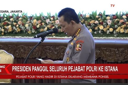 Disinggung Jokowi, Kapolri Janji Tindak Tegas Polisi Bergaya Hidup Mewah