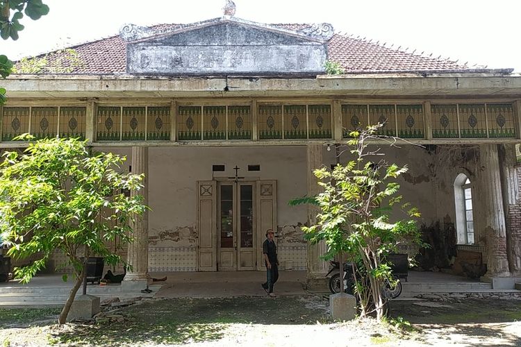 Rumah peninggalan Liem Giok Soen di Kota Semarang, Jawa Tengah. Selasa (12/7/2022)