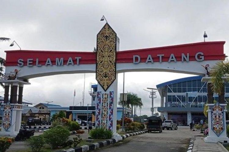 Suasana di Terminal Bandara Kolonel Robert Atty Bessing, Kabupaten Malinau, Provinsi Kalimantan Utara, Sabtu (5/2/2022). 