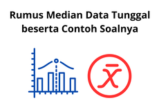 Rumus Median Data Tunggal beserta Contoh Soalnya