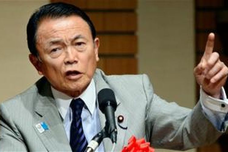 Wakil PM Jepang Taro Aso.