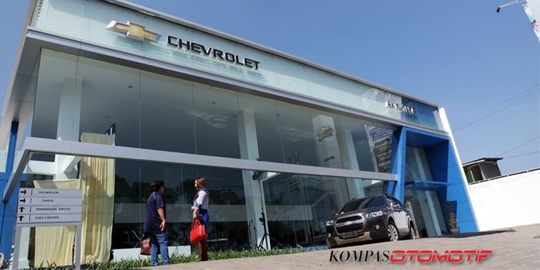 General Motors Indonesia membuka diler baru di Makassar, Sulawesi Selatan, Selasa (15/9/2015).
