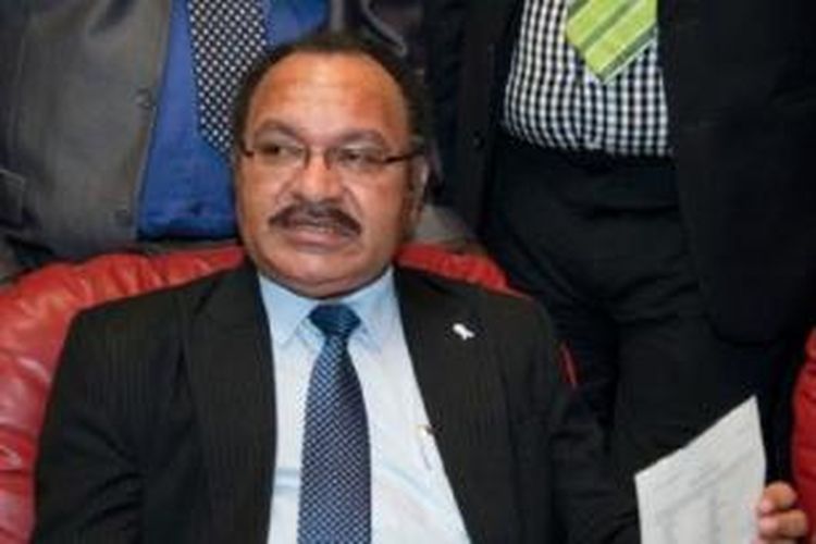 Perdana Menteri Papua Nugini Peter O'Neill. 