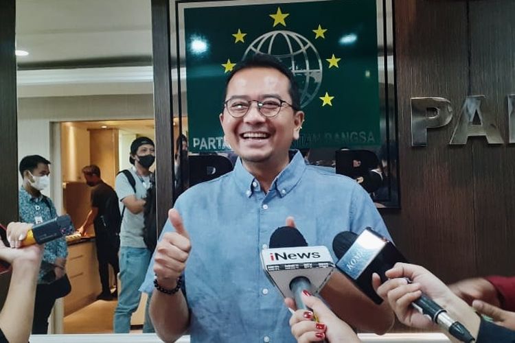 Wasekjen PKB Syaiful Huda ditemui di Kompleks Parlemen Senayan, Jakarta, Selasa (15/11/2022). 