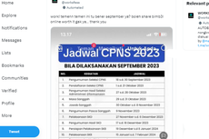 Beredar Jadwal CPNS Dibuka Mulai 18-30 September 2023, Ini Penjelasan BKN dan Kemenpan-RB