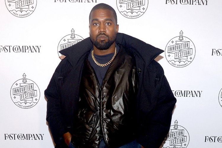 Rapper Kanye West menghadiri Fast Company Innovation Festival di New York City pada 7 November 2019. 