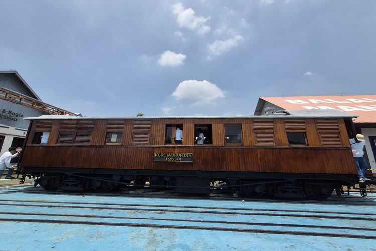 Kereta Ukur U 25301, Kereta Berusia 101 Tahun Peninggalan Belanda Satu-satunya di Indonesia