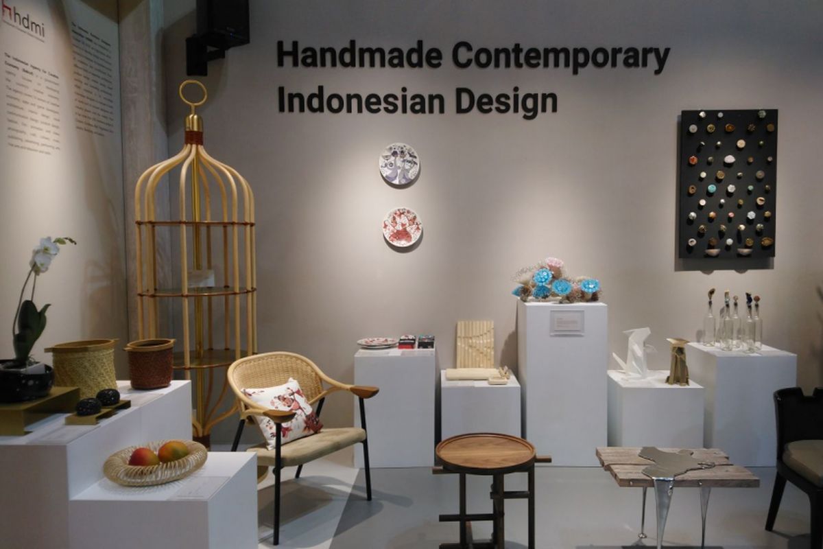 Salah satu bagian di paviliun Indonesia di ajang pameran furnitur dan desain interior terbesar di dunia, Salone Internazionale del Mobile, digelar di Milan, Italia. Acara ini berlangsung sejak tanggal 17 April hingga 22 April 2018. 