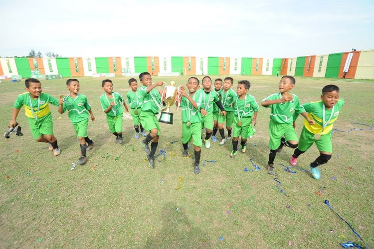 SDN 064011 Mabar berhasil mengalahkan SDN 025281 Binjai lewat tendangan bebas oleh Aldi Kusuma Wardana di menit kesembilan babak kedua sehingga skor menjadi 1-0