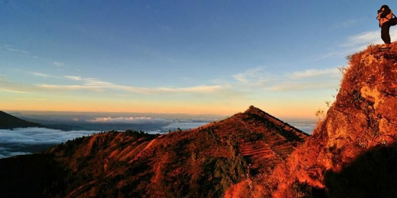 Bukit Sikunir Dieng di Jawa Tengah.