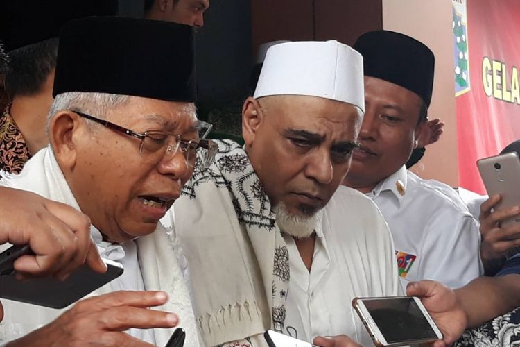 Calon wakil presiden nomor urut 01, Maruf Amin.