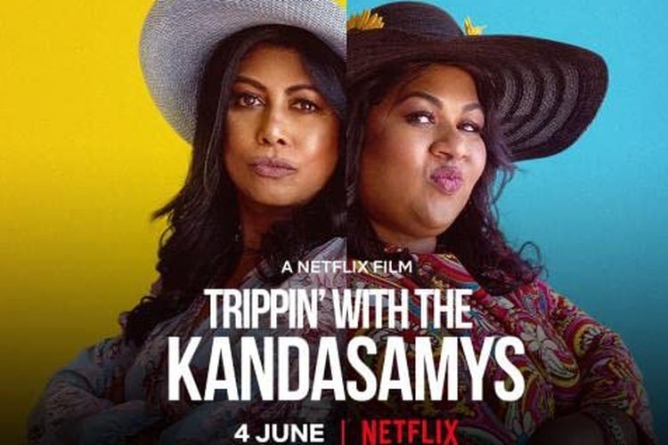 Poster film Trippin' with the Kandasamys.