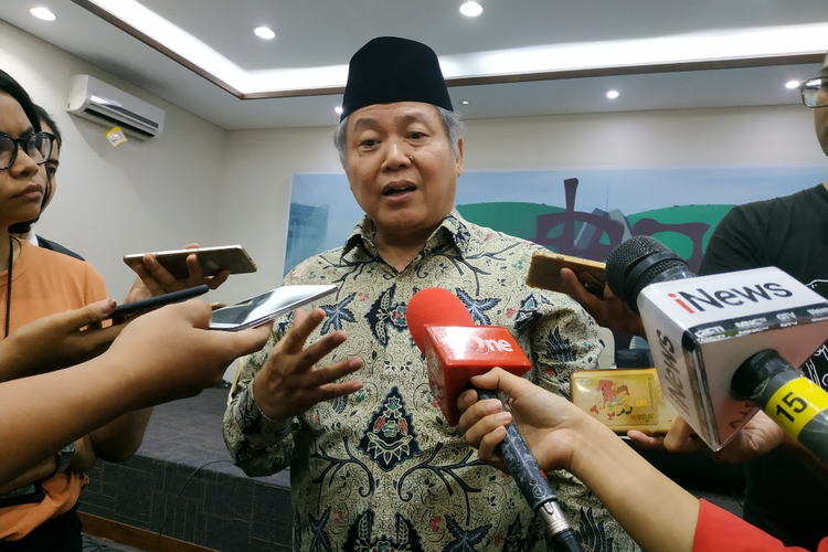 Ketua DPP PDI-P, Hendrawan Supratikno di Kompleks Parlemen, Senayan, Jakarta, Senin (22/7/2019)