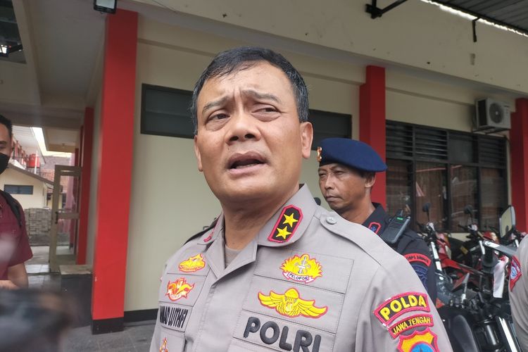 Kapolda Jateng Irjen Pol Ahmad Luthfi di Kota Solo, Jawa Tengah, Jumat (18/11/2022).